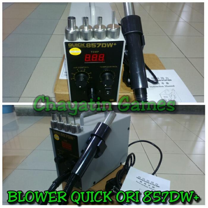 Blower / Solder Uap Quick 857Dw+ Ori (Digital)