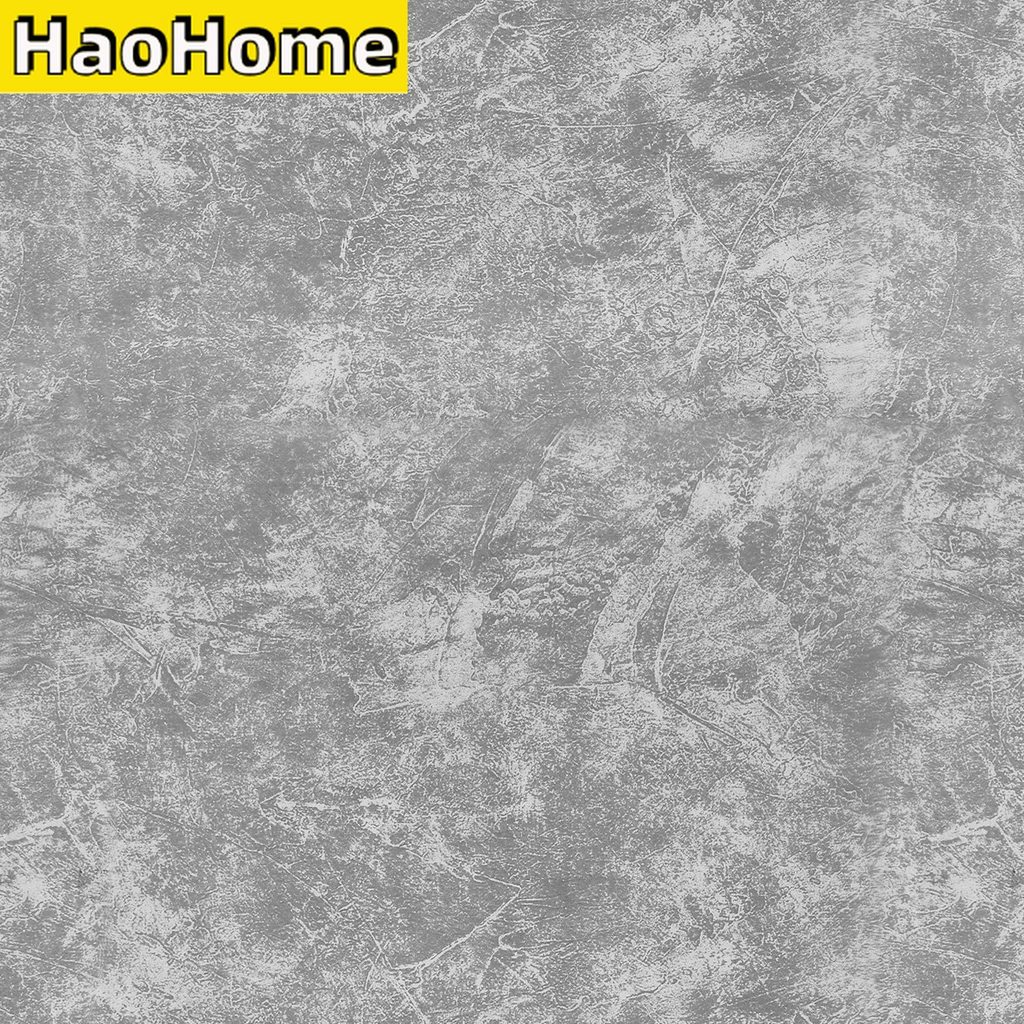 Faux Cement Contact Paper Gray Cement Peel and Stick Wallpaper Concrete Self Adhesive Waterproof
