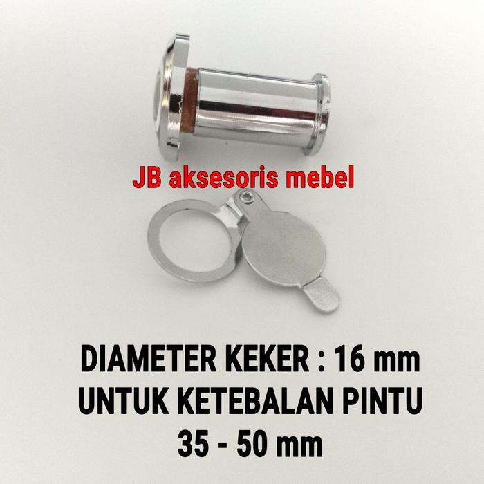 "New" TEROPONG PINTU BESAR / KEKER KEKERAN PINTU / DOOR VIEWER / LUBANG INTIP PINTU HOTEL APARTEMEN