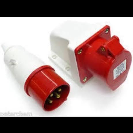 Terbaru Surface Mounting 16A 3Phase 4 Pin
