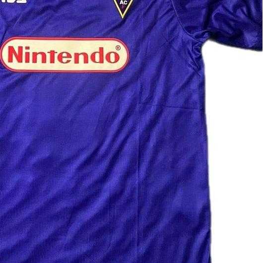 Jersey Baju Bola Retro Fiorentina Home 1998/1999 Grade Ori Tbk