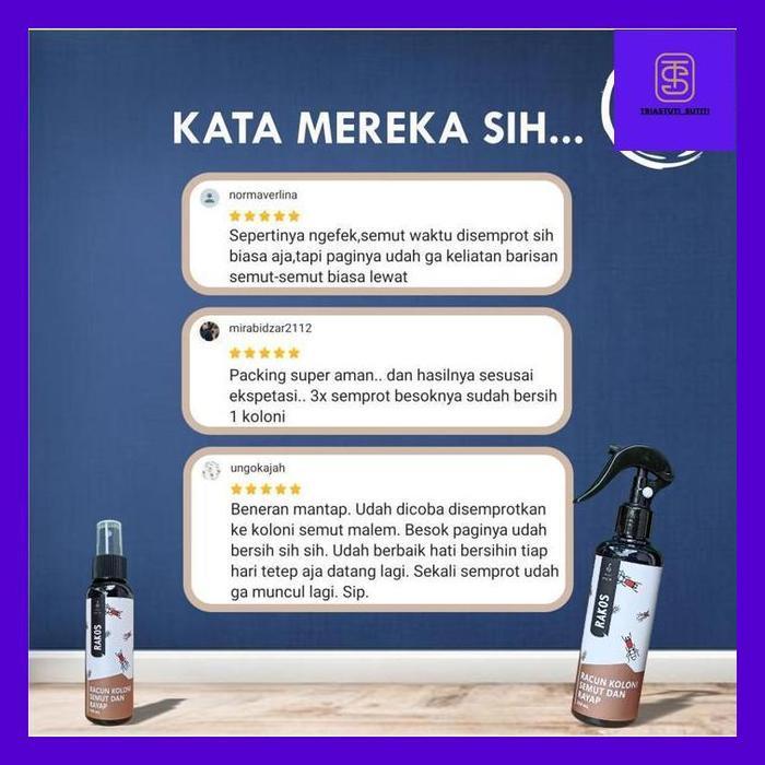 ` Trias Rakos Racun Koloni Semut Rayap Obat Pembasmi Anti Semut Merah Rangrang Rayap