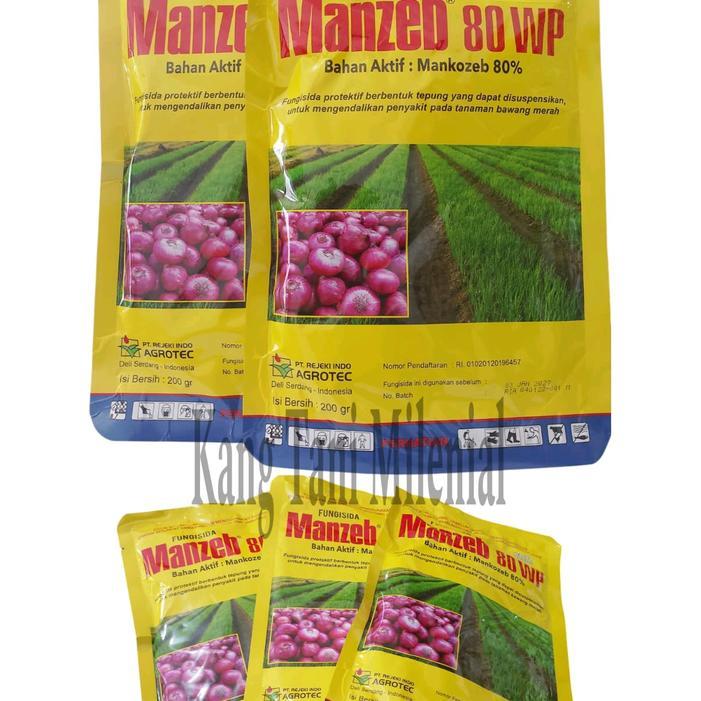 lumercok99 Obat Pestisida Fungisida MANZEB 80 WP 200gr Bahan Aktif Mankozeb 80%
