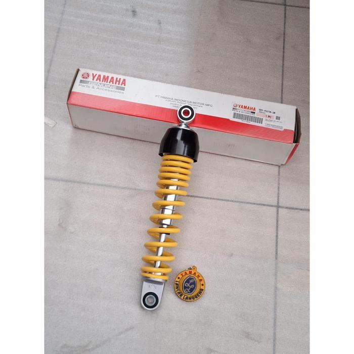 [1Pcs] Shock Absorber Assy Rear / Shock Belakang Yamaha Jupiter Z1 Kuning Original Ygp 1Dy-F2210-20