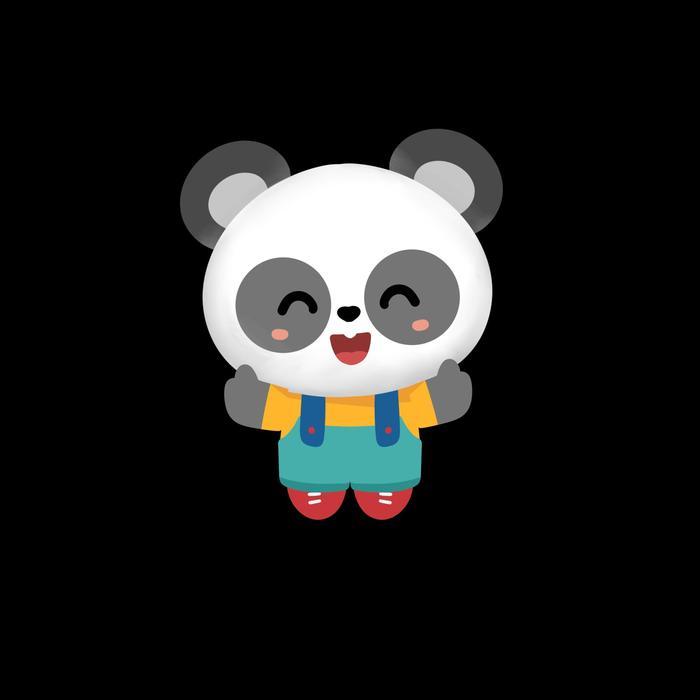 CUCI GUDANG Kostum badut panda by request