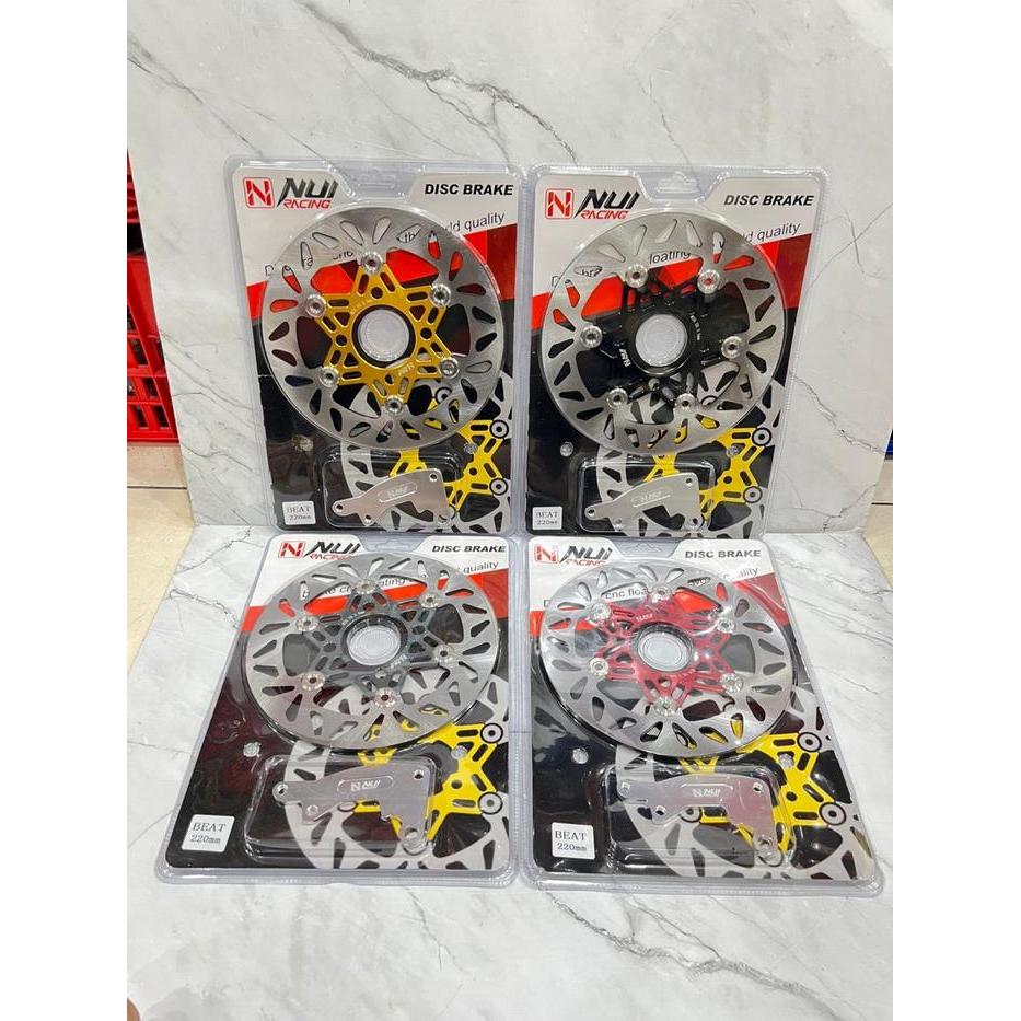 Piringan cakram NUI racing 220mm Mio J Mio Soul Xeon Beat