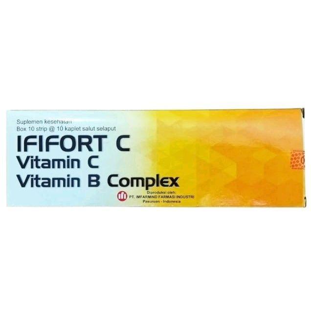 Terlaris  IFIFORT C (100's /Dus) - Vitamin C + Vitamin B Complex