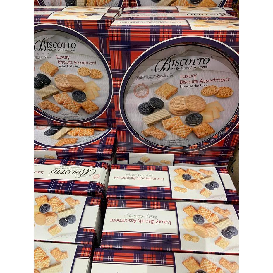 BISCOTTO LUXURY ASST BISCUITS 400GR - BISKUIT - WAFER - LEBARAN