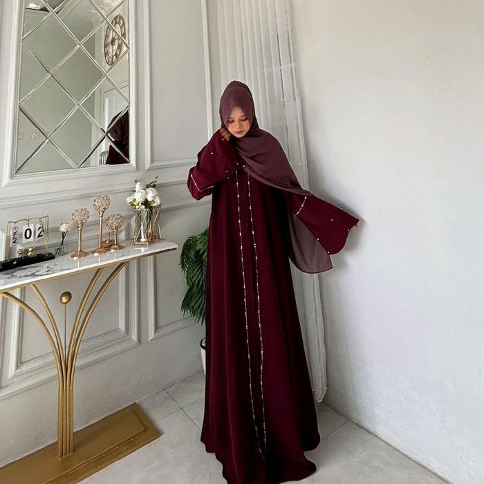 Haifa Abaya// Abaya Terbaru// Abaya Arab // Abaya Dubai // Gamis Turqy // Gamis Outer // Gamis 2 In