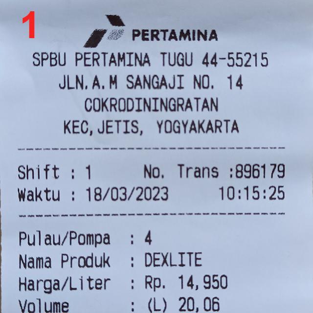 STRUK THERMAL LOGO POLOS SETTING BAHAN BAKAR TOL TAXI