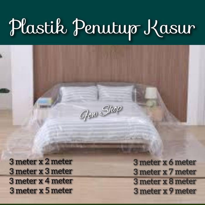 Murah Plastik Beningtutup Penutup Bungkus Pembungkus Kasur Sofa Springbed