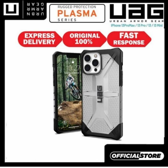 Case Iphone 13 Pro Max 13 Pro Uag Plasma Rugged Transparant Cover