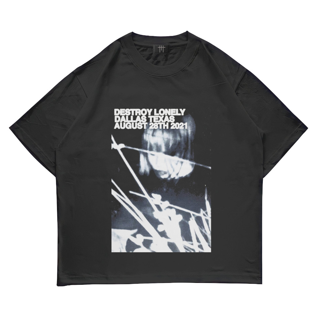 Megablast - Destroy Lonely 5 kaos unisex Vintage Oversize Combed 20S Ukuran (S-3XL)