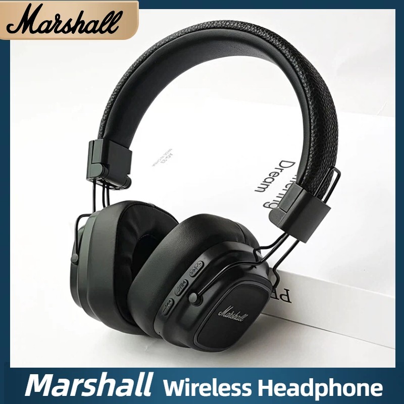 Marshall Retro Wireless Bluetooth Headphone Over-Ear Stereo Lipat