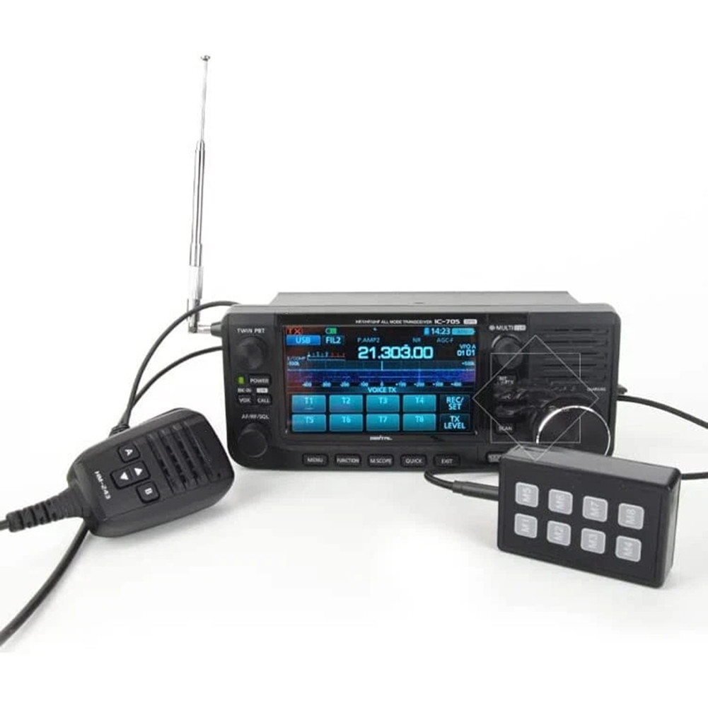 Icoms Radio External Control Keypad For Ic-705, Ic-7100, Ic-7300, Ic-7410, And Ic-9700 Radio Quick