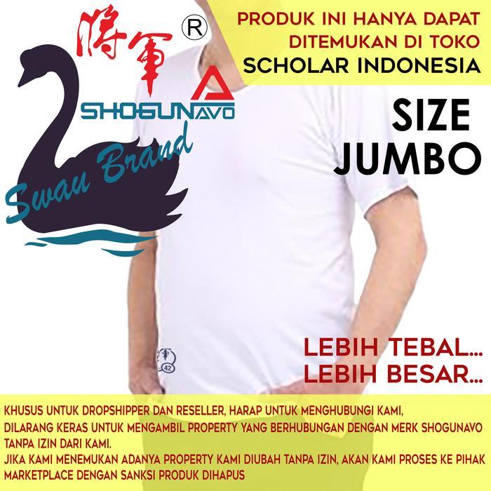 KAOS OBLONG PRIA SWAN BRAND SHOGUNAVO ORIGINAL MURAH JUMBO-GROSIR