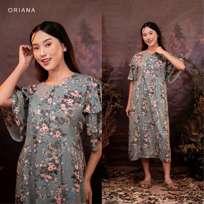 Oriana Homewear Daster Rayon Gaitha Collection