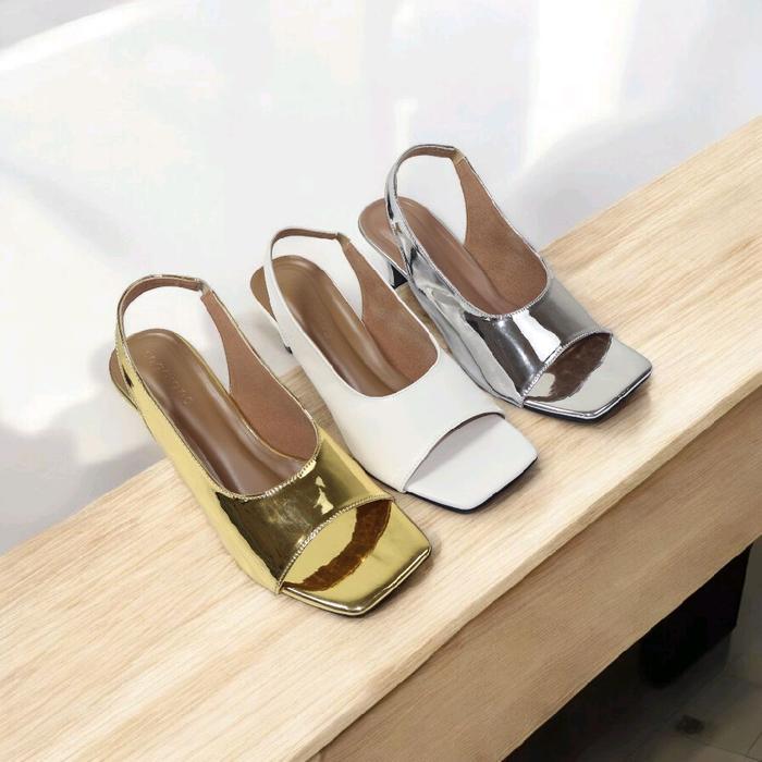 Patris - Sandal Heels Wanita 5 Cm Kasual