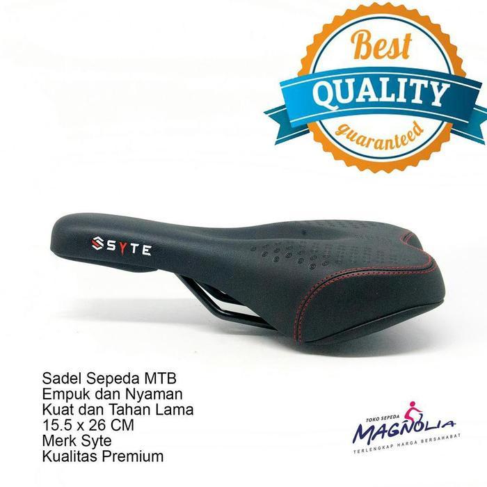 Sadle Sadel Jok Sepeda MTB Gunung Fixie Merk Syte
