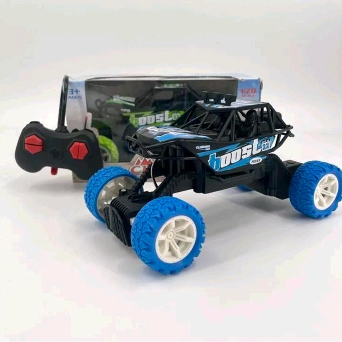 Toys Kingdom - Mainan Mobil Remot Control Monster Skala 1:20 Baterai Lampu