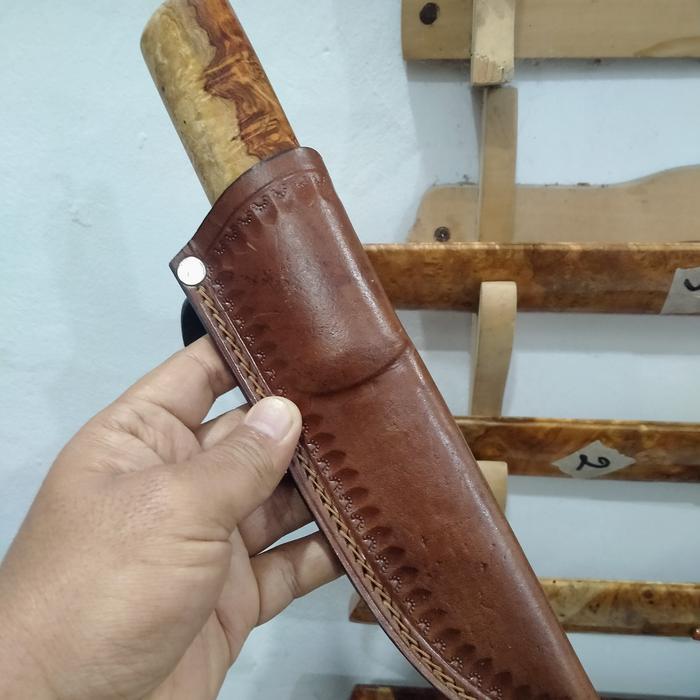 pisau seset sisit baja bohler K110 super tajam siap pakai