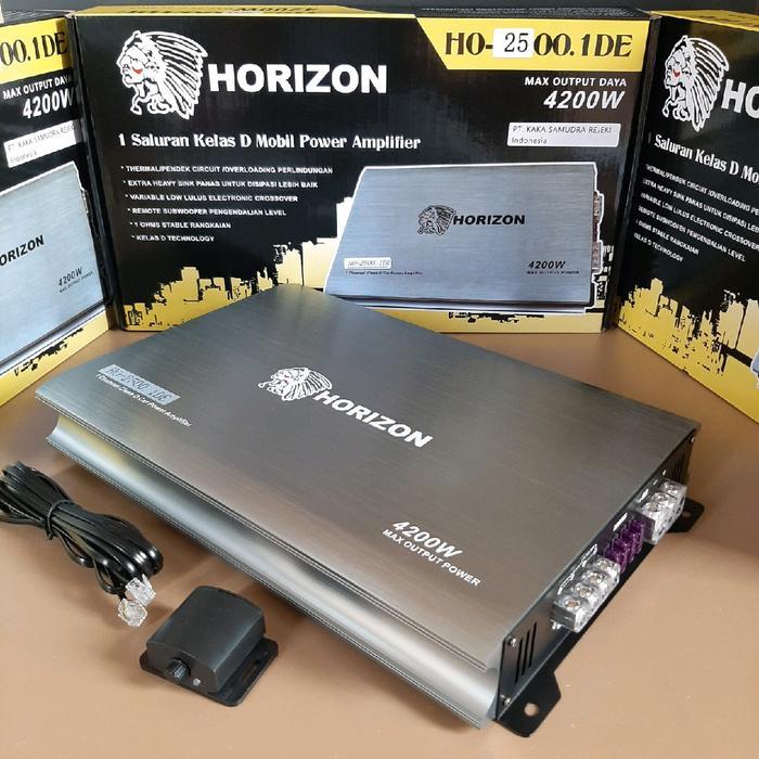 POWER MONOBLOK HORIZON 2500.1DE AMPLIFIER MONOBLOCK HORIZON HO-2500.1DE