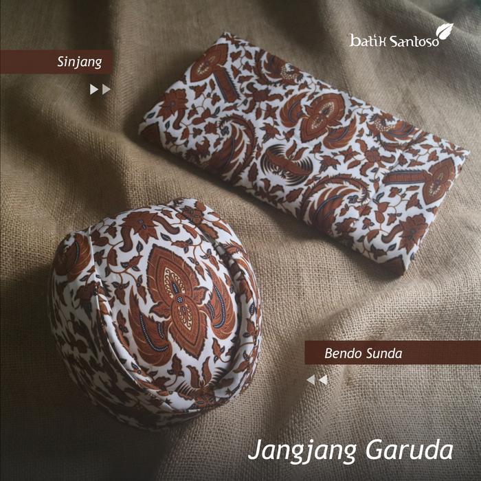 Batik Santoso Jangjang Garuda - Bendo Sunda dan Sinjang