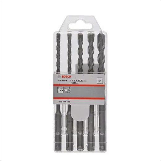 Mata Bor Beton Tembok Sds+ 1 Set 5 Pcs (6/6/8/10/12) Bosch