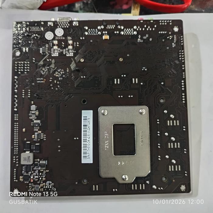 mainboard mini itx H410 1200 copotan MiniPC onboard NVME support gen 10th murah