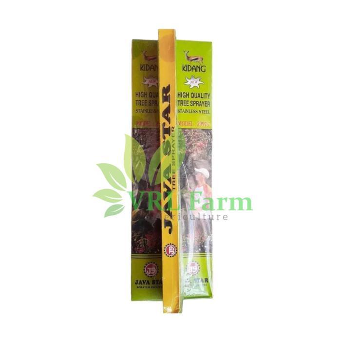 HARGA DISKON Sprayer Kocok Kuningan Merk JAVA STAR ( Sudah Termasuk Selang ) Air Pohon Tabung