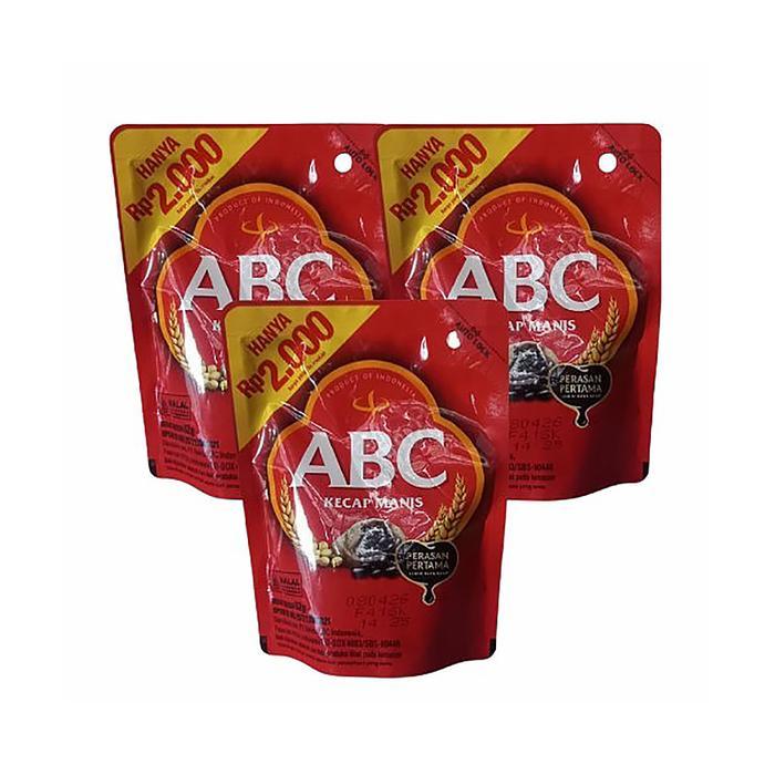 1 Dus Kecap Manis ABC Refill 62gr Isi 48 Sachet Harga 2000 Kedelai Pedas
