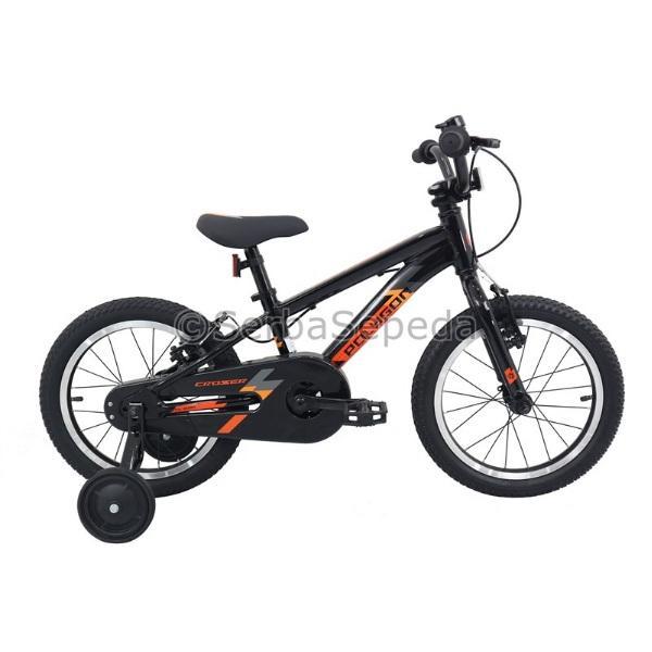 Polygon Crosser Sepeda Anak 16 Inci - Hitam