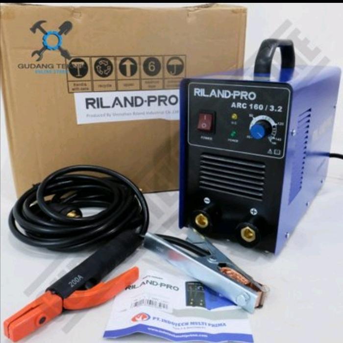 Mesin Las Riland ARC 160-3.2 1 Phase - Trafo Las Inverter Riland ARC160 MMA - -, -