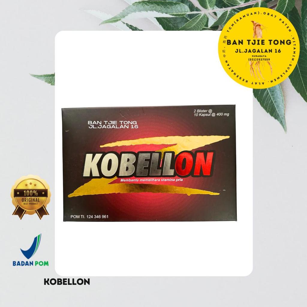 Kobellon - Suplemen Pria Stamina Panax Gingseng & Tribulus Terenestis