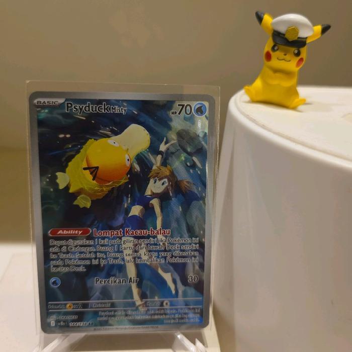 Psyduck Misty ar sv10s kartu pokemon tcg indo