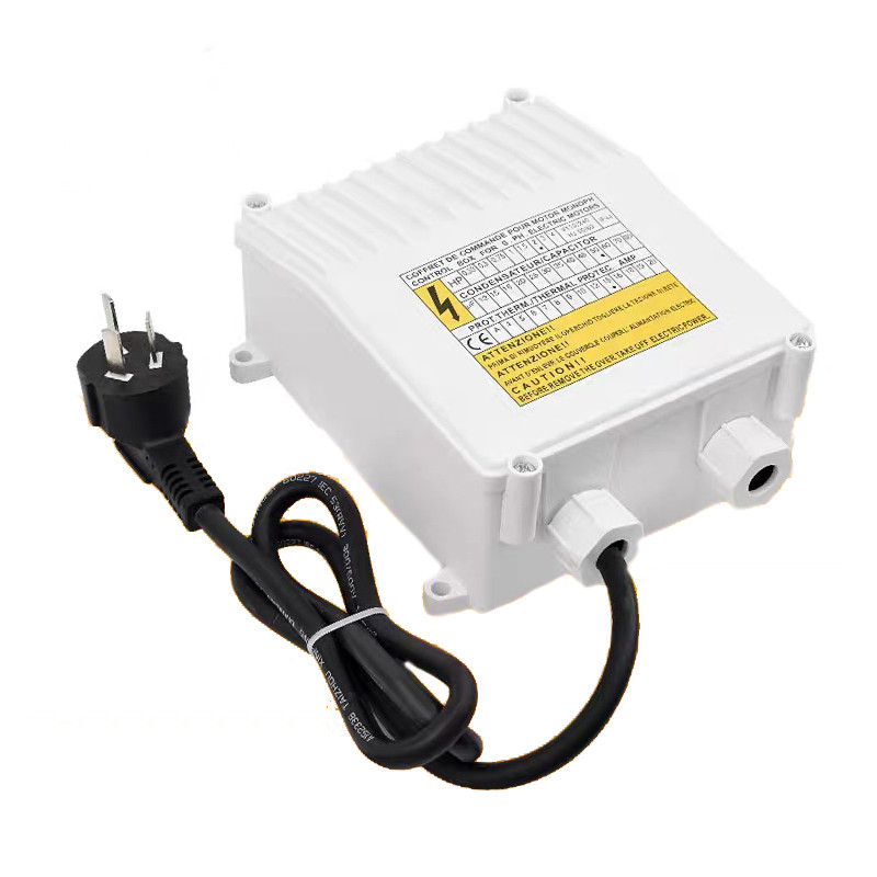 INSTALLED SPECIAL 220V SUBMERSIBLE DEEP WELL PUMP CONTROL BOX SUBMERSIBLE PUMP EXTERNAL CAPACITOR