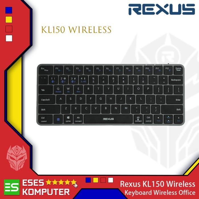Keyboard Rexus KL150 Wireless Low-Profile 75% Keyboard Office