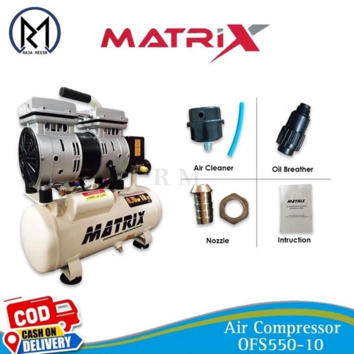 kompresor LISTRIK OILLES MERK MATRIX OFS 550-10 MATRIX