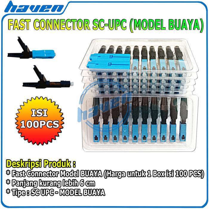 Fast Connector SC UPC Fiber Optic Fast Konektor Fiber Optik Buaya FTTH
