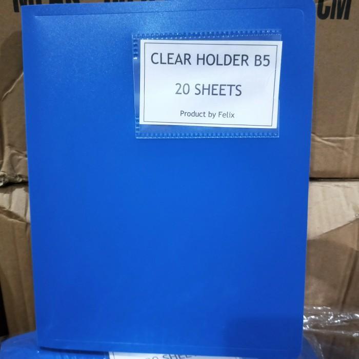 Terlaris map display book clear holder A5 ISI 20lbr SALE
