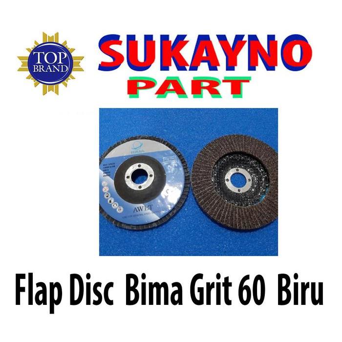 Amplas Susun Grit #60 Bima / Flap Disc #60 Bima
