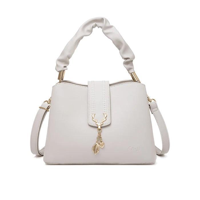 En-Ji Sassi Handbag - Ivory