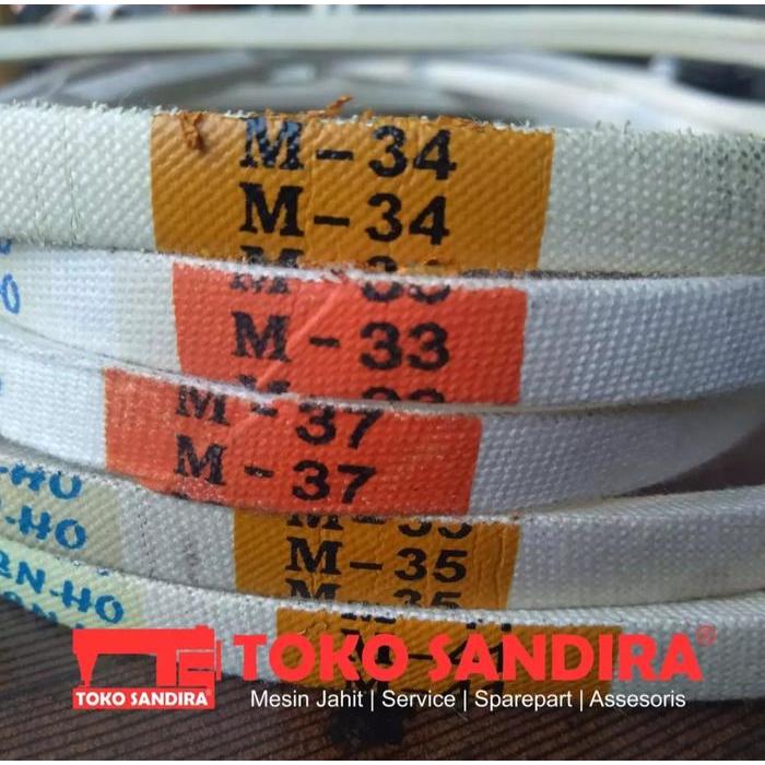 (Timing Belt) Tali Dinamo Mesin Jahit/panbel Dinamo mesin obras