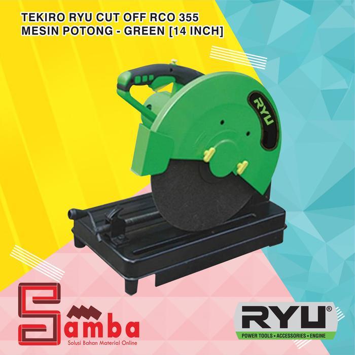 Tekiro Ryu Cut Off RCO 355 2000 watt Mesin Potong besi 14 inch mesin pemotong besi 14 Inch