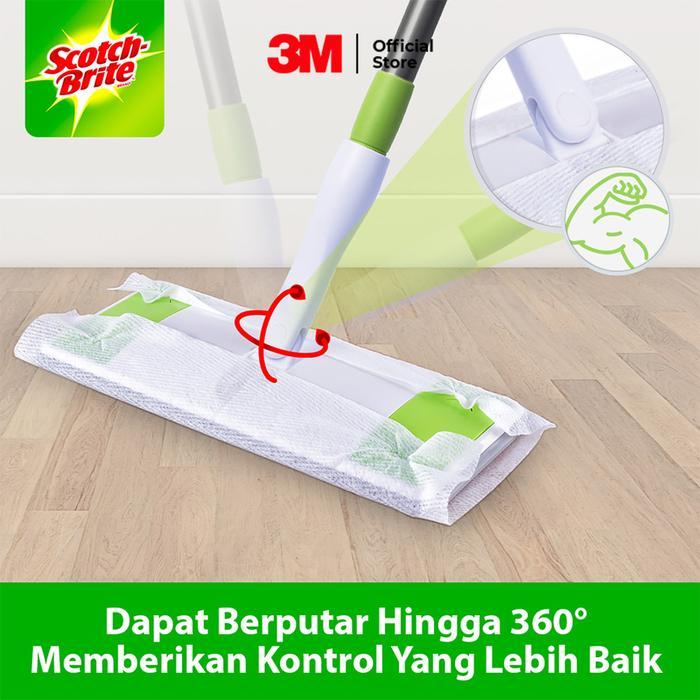 EASY SWEEPER PLUS SET 3M / PEL - PELAN SCOTCH BRITE / PEL + TONGKAT