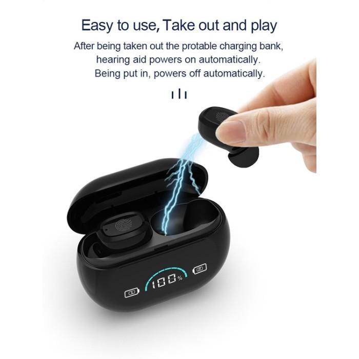 Alat Bantu Dengar Kanan Kiri Hearing Amplifier Sepasang Touchscreen