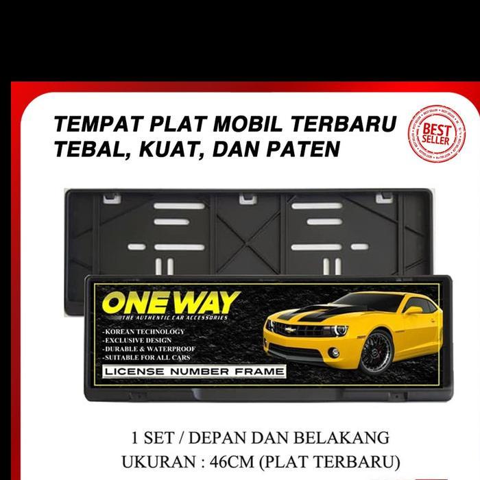 Frame Plat Nomor bk Plat No Mobil Cover Plat Nomor Tatakan one way
