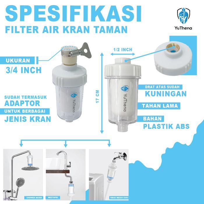 Filter Air Filter Kran Air Penyaring Kran Penjernih Air Yuthena