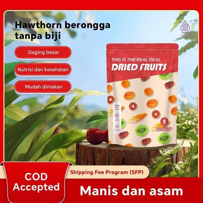 [Halal Special Offer] Sweet And Sour, Hollow Hawthorn, Healthy Snacks, Natural Food, Candied Fruit,