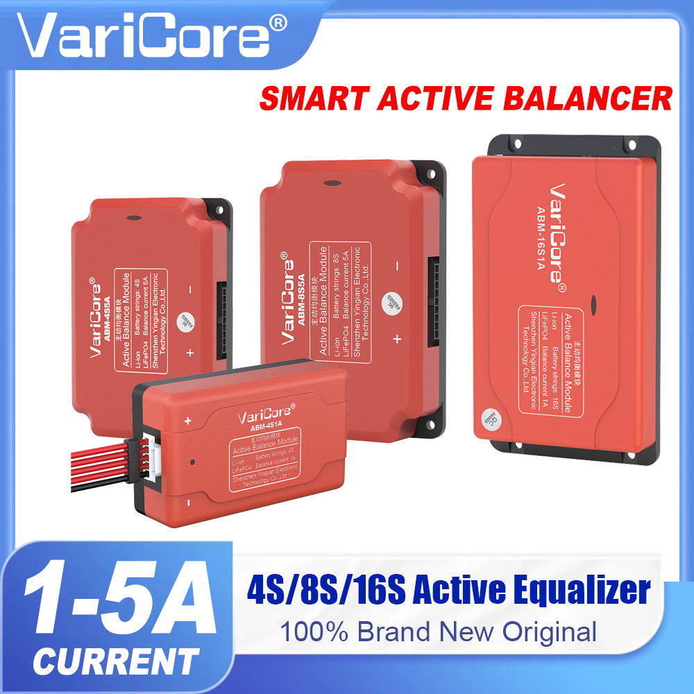 Smart Active Balancer Lifepo4 BMS Equalizer 4S 8S 16S Balanceador de Bateria 12V 24v 48V Load